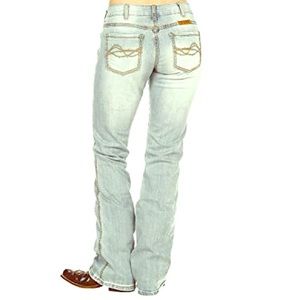 Summertime Cowgirl Tuff Jeans, New, Light-Wash